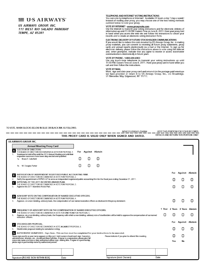 (FULL PAGE PROXY CARD)